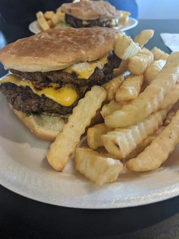 Double Cheeseburger Platter